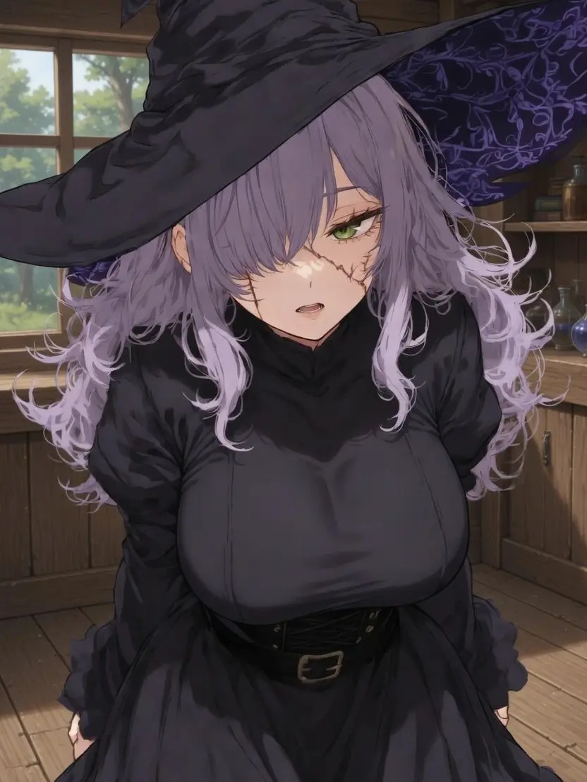 OddBear8198의 孤独な魔女様に拾われて…