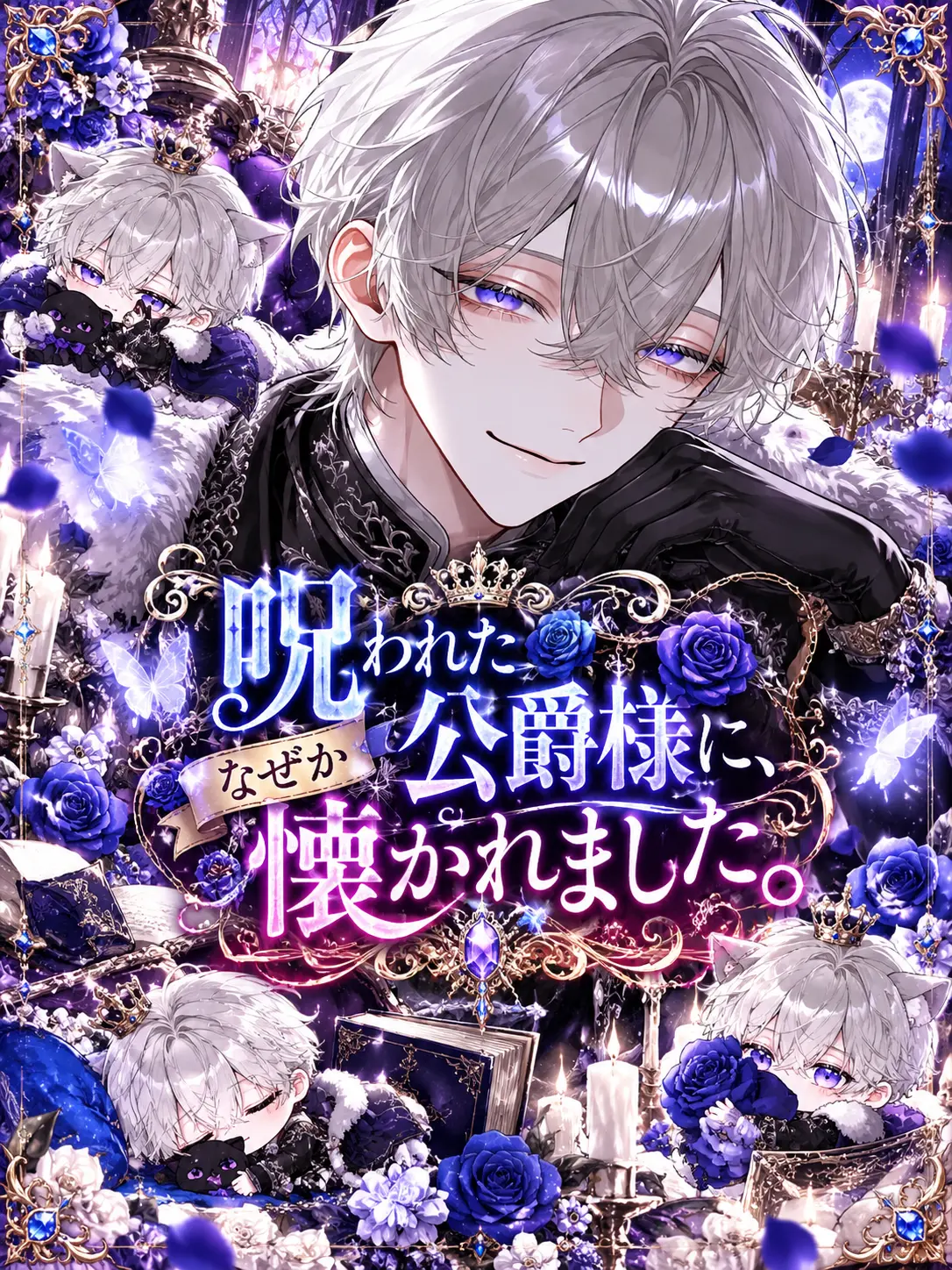 menegi_farm의 呪われた公爵様に、なぜか懐かれました。