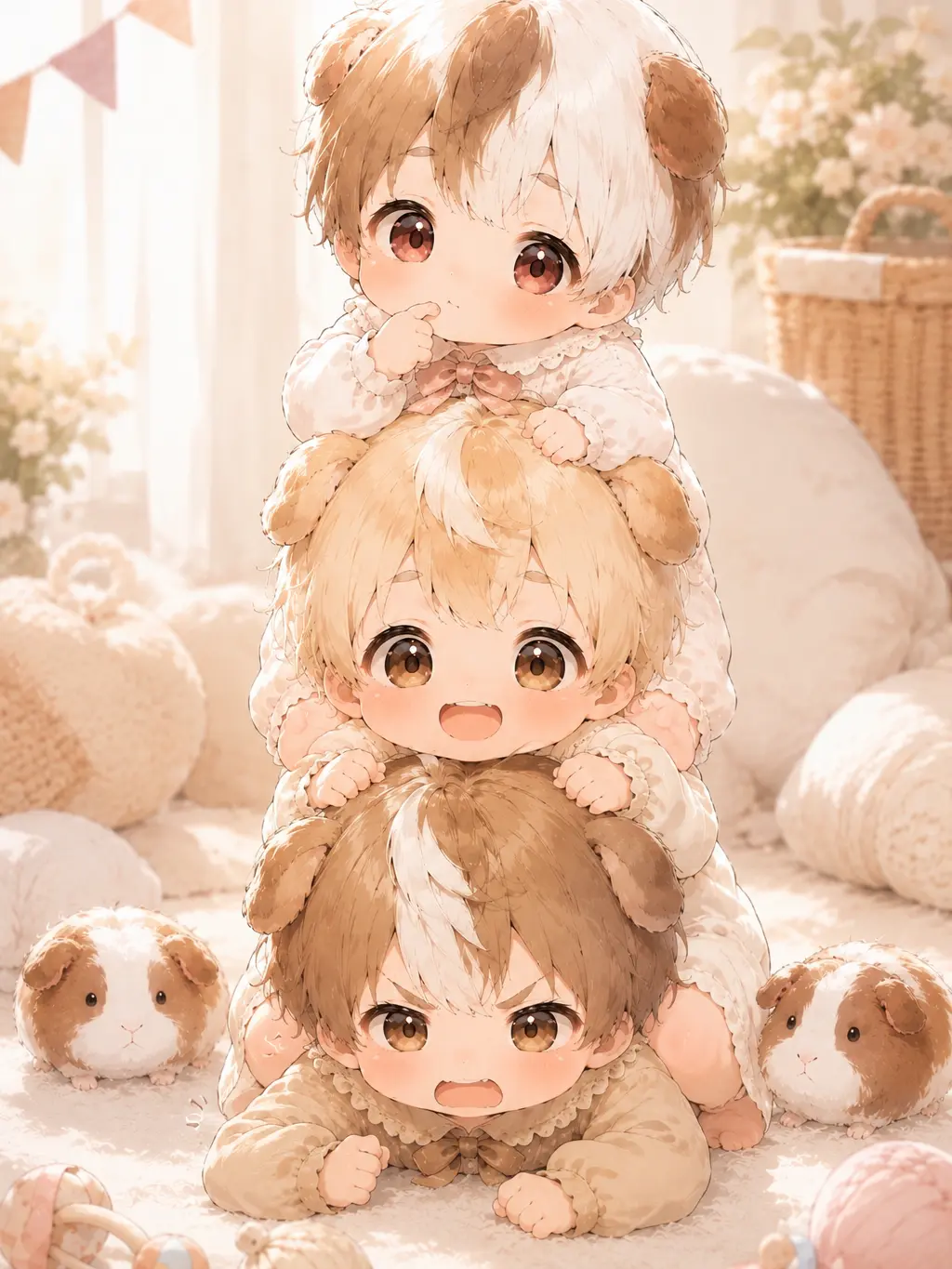 YukiPome1831의 【特賞】モルモットの三つ子