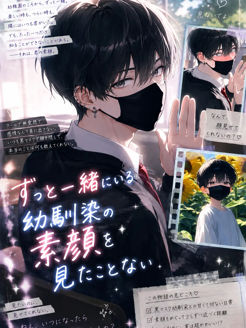 OliveFlood2930의 ずっと一緒にいる幼馴染の素顔を見た事ない