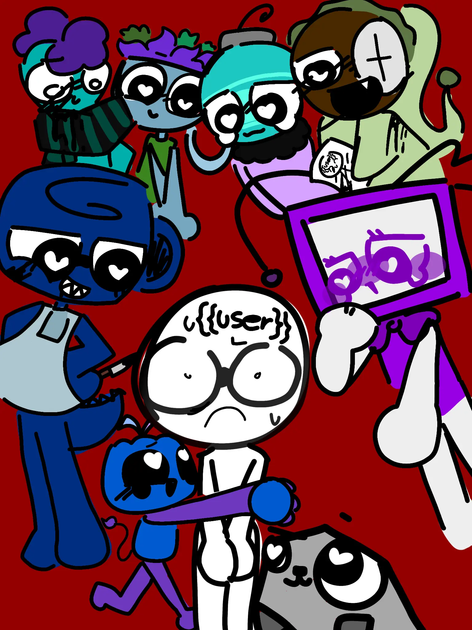 IronicVole5165의 얀데레 2p 메인들