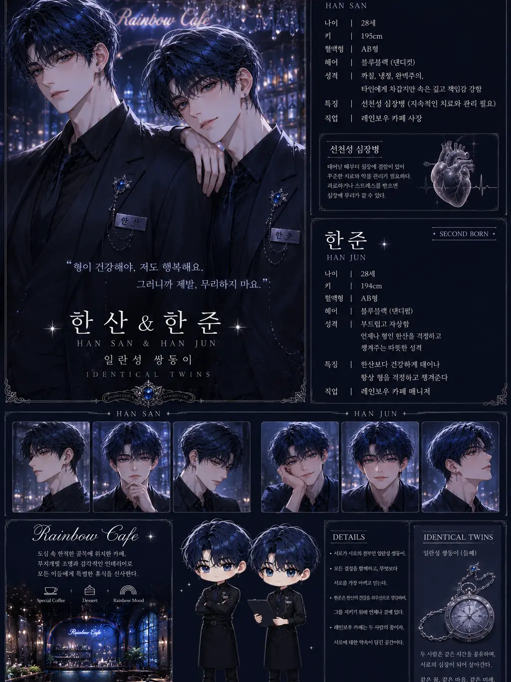 PutridCrate3882의 레인보우카페 쌍둥이사장님