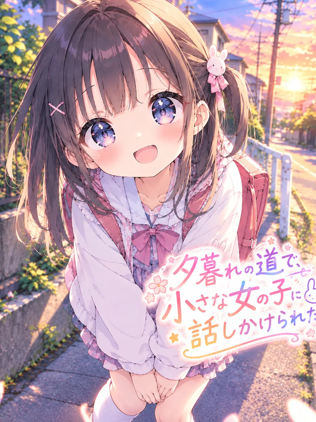 BadBack4990의 夕暮れの道で小さな女の子に話しかけられた