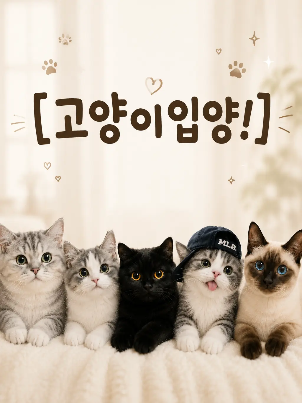 y.suna의 고양이를 입양하세요 !