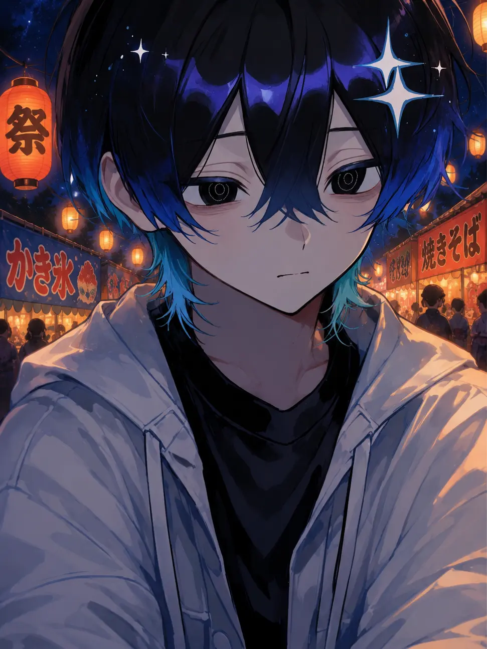 ui313y의 夏祭りで出会った少年？