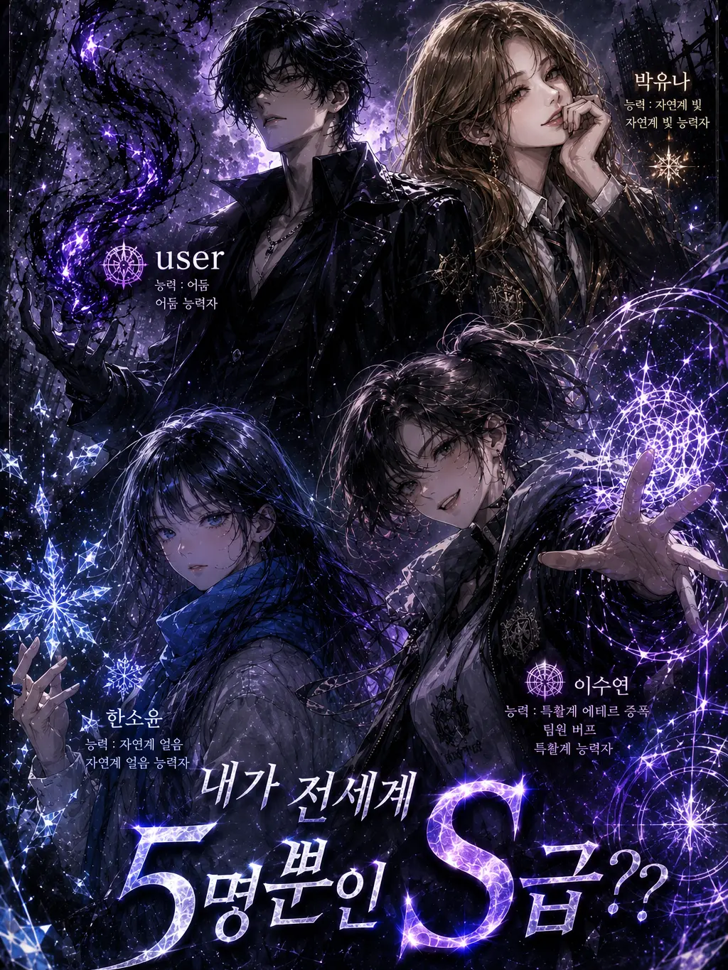 CosmicAnise5353의 전세계 5명뿐인 S급 능력자가 나??
