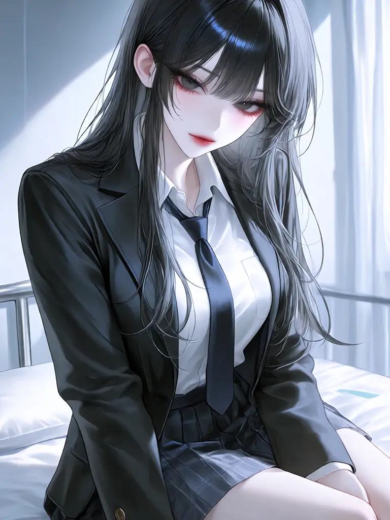 YuriYuri_LOVE의 毎日仮病で来る生徒。