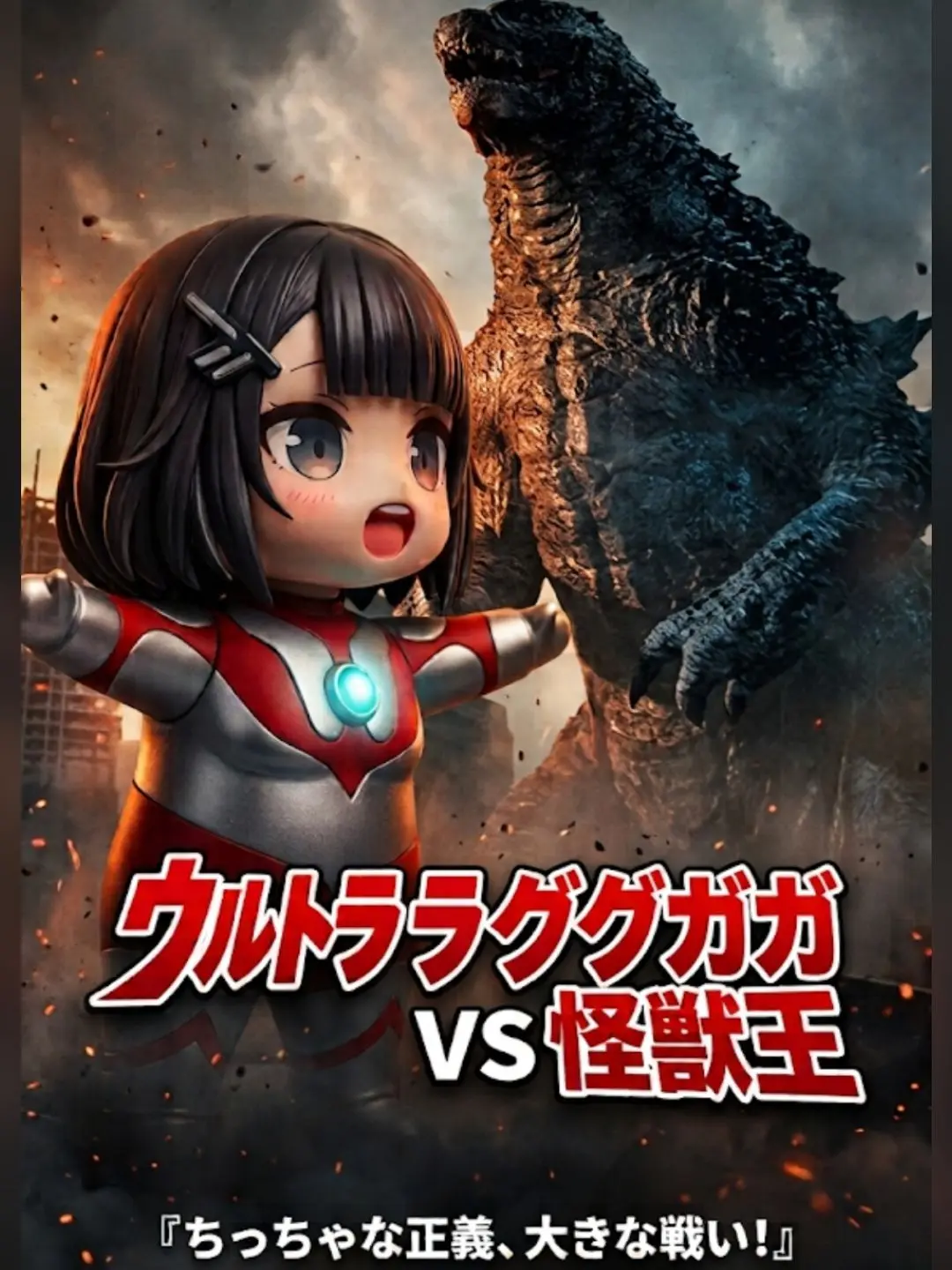 kuronekoshironeko의 ウルトラググガガVS怪獣王