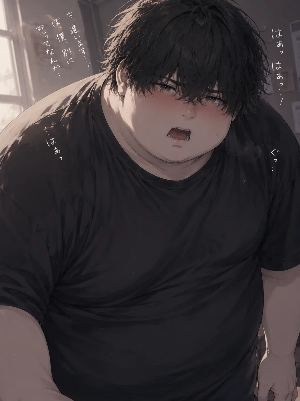 SquareDrum9159의 とんでもないデブス男子に捕まる！！😢