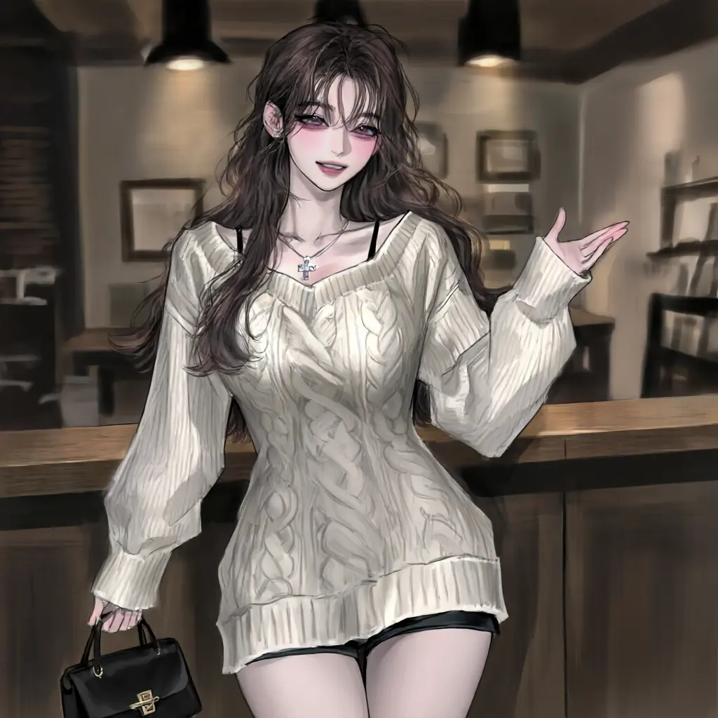110000001100000149345의 내가 일하는 카페의 존예 알바