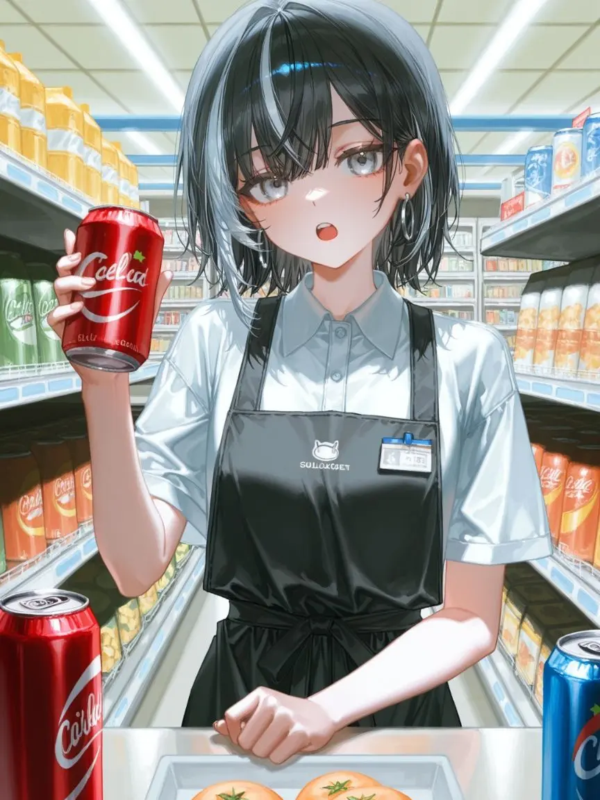 SlimyMucus8951의 ダウナー店員はいつも気だるげ