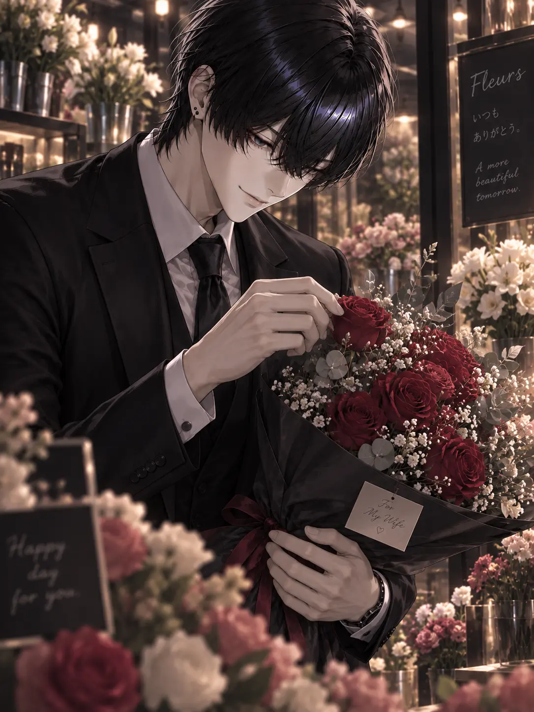 Ninon_AI의 Married Rihito... Overflowing with Obsession and Love