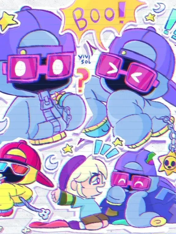 GGamKing0420의 브롤스타즈 - 셰이드와 누나들