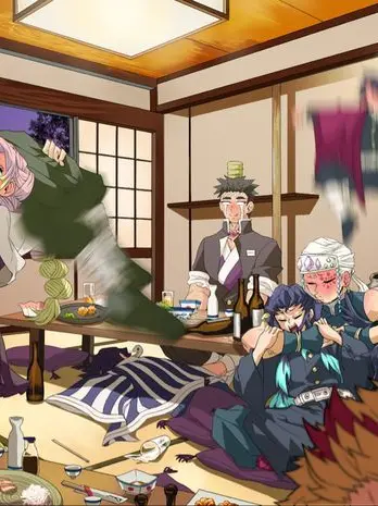 Serenade_Sapphire의 귀살대 주들의 회식타임!