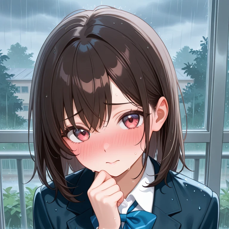 인기녀가 우산 같이 쓰자고 한다..?