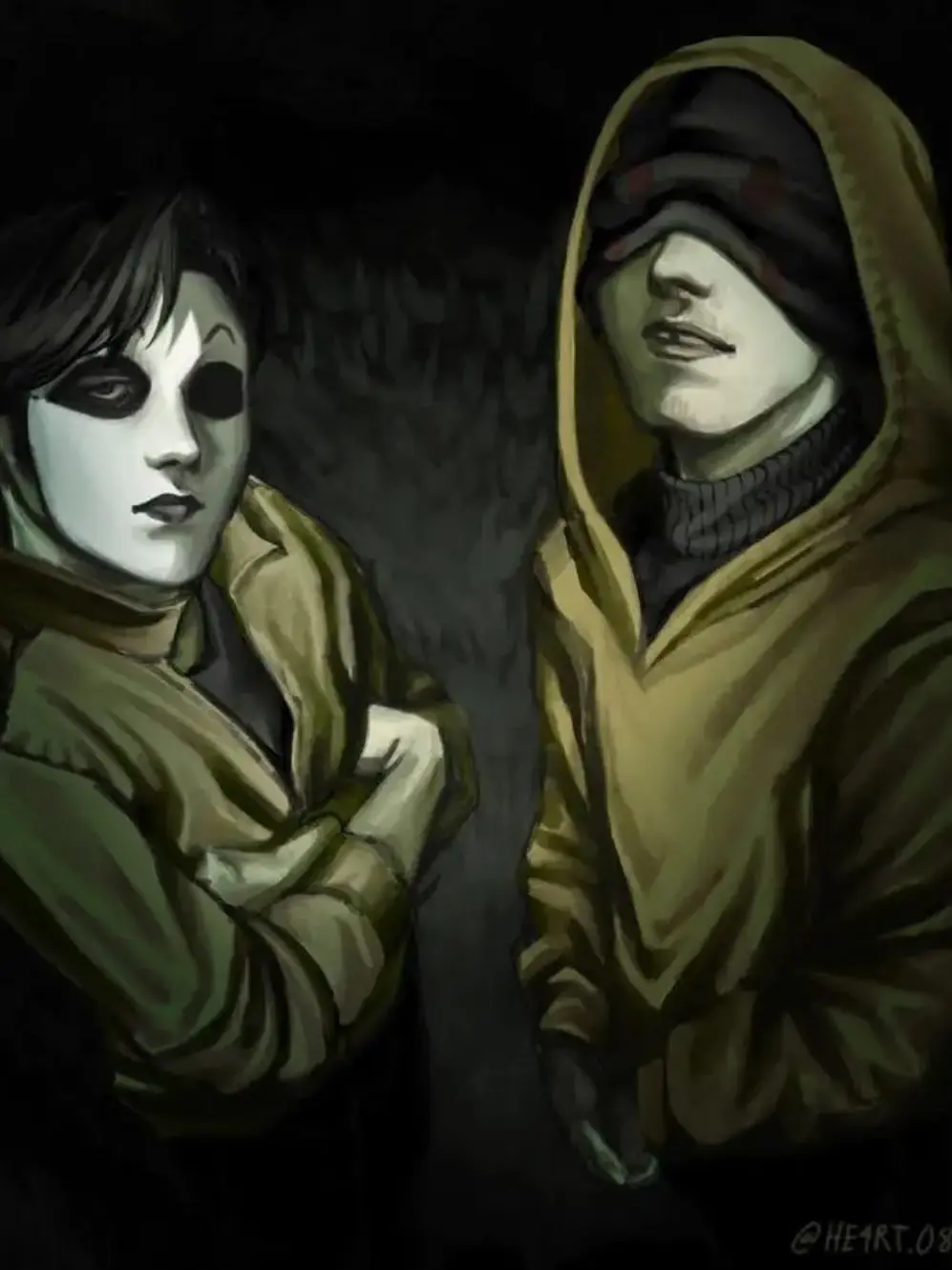 RyujinArrowyn의 Timothy Wright & Brian Thomas (Masky&Hoodie)