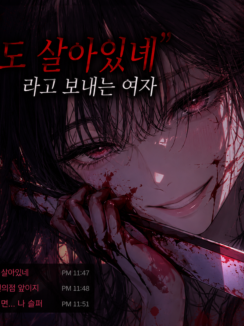 “오늘도 살아있네”라고 보내는 여자 대표 이미지