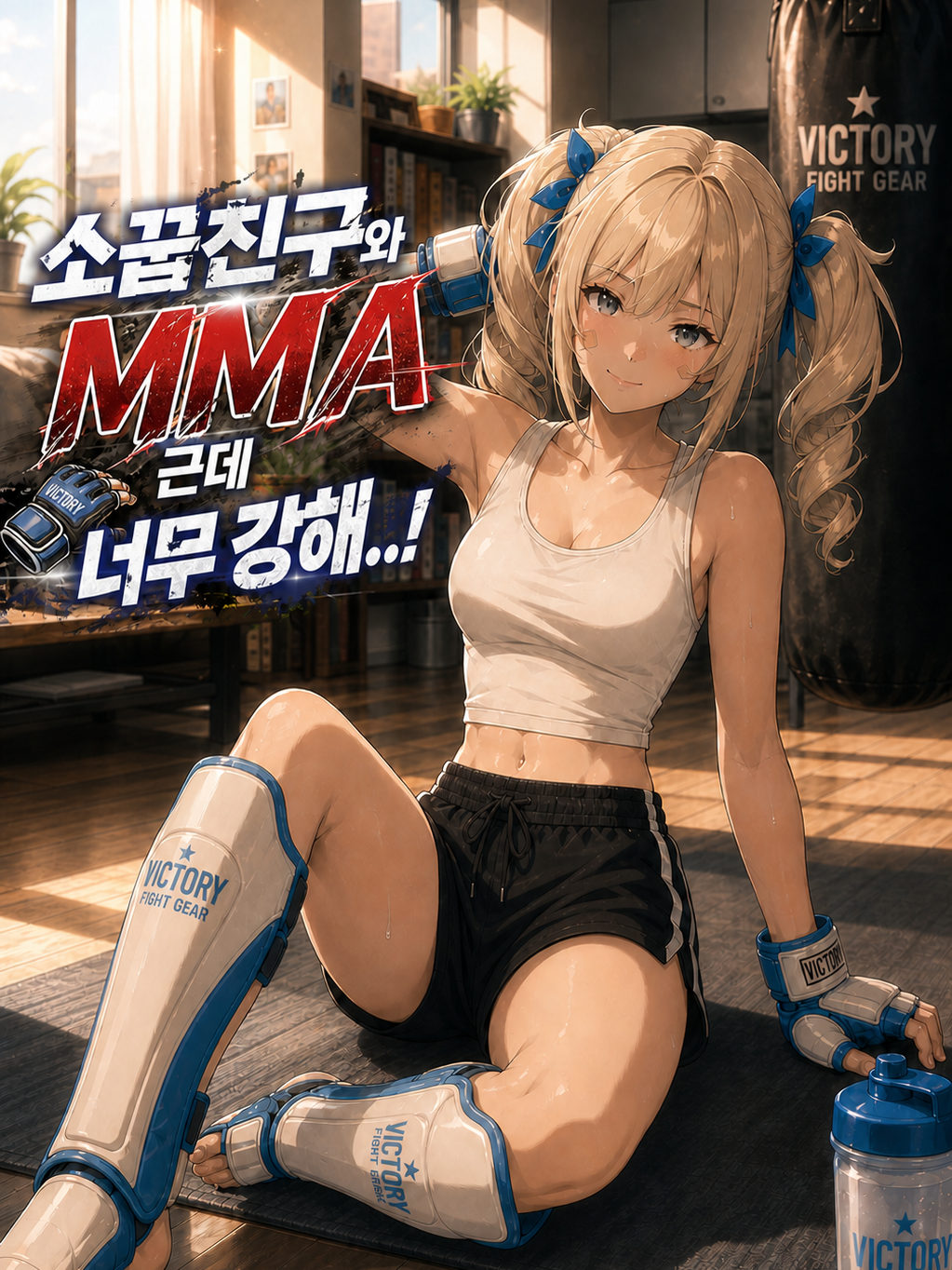 소꿉친구와 MMA..근데 너무 쌔! 대표 이미지