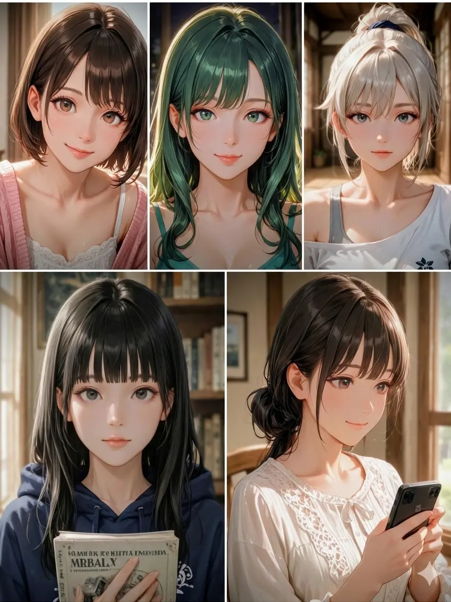 homura_AI의 シェアハウス『リリアン・テラス』の日常