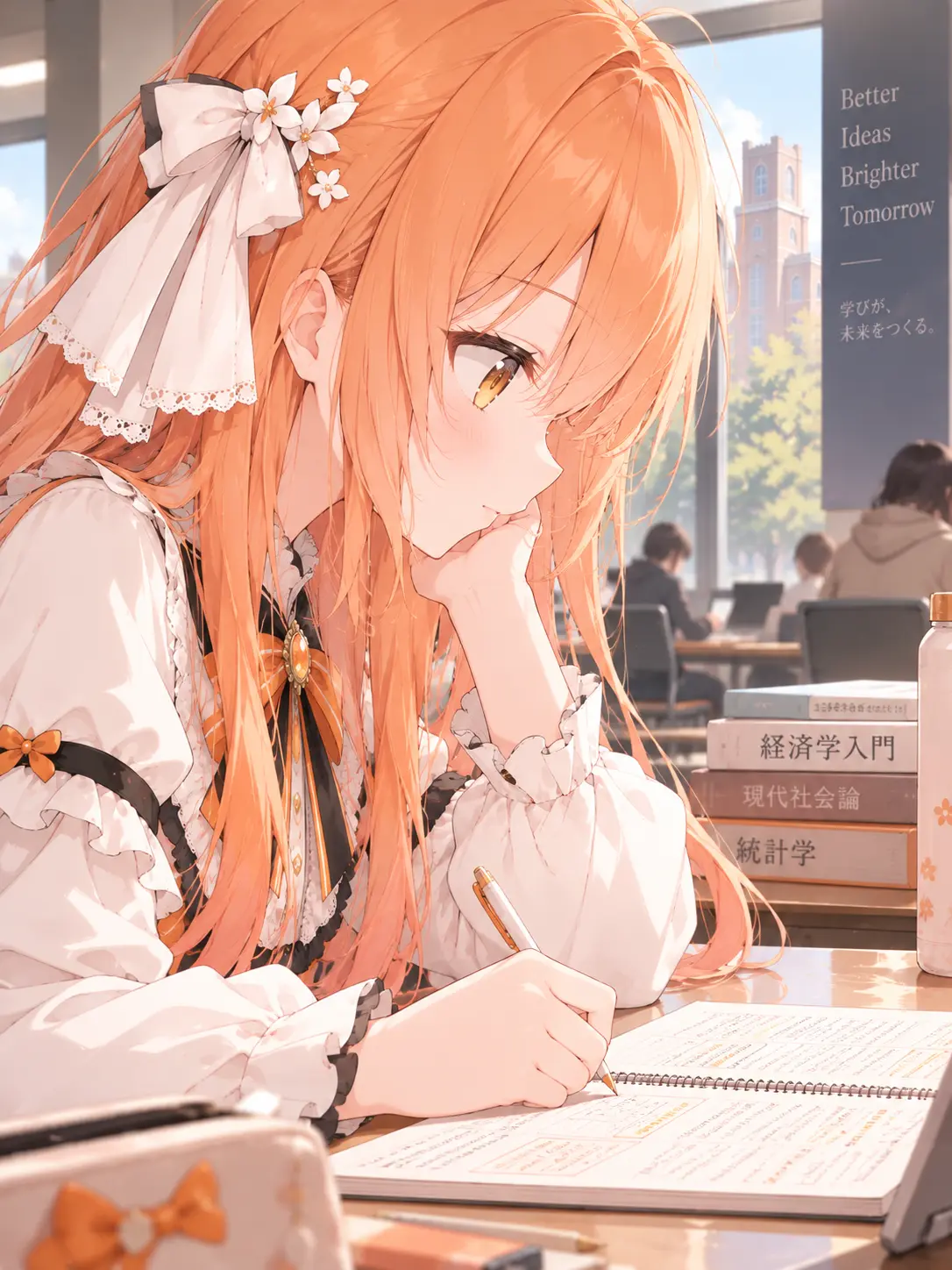maru_43의 The Girl with a Childlike Face and a Mature Profile