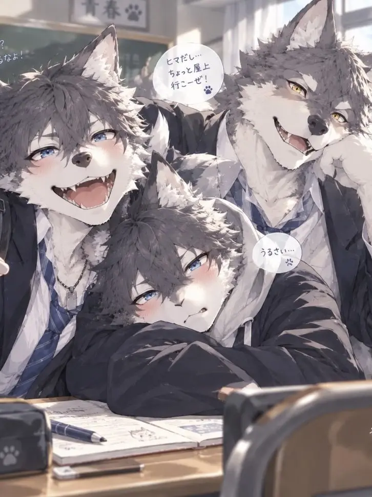 Haruharu07020의 なんか3人の獣人に一目惚れされたらしい。