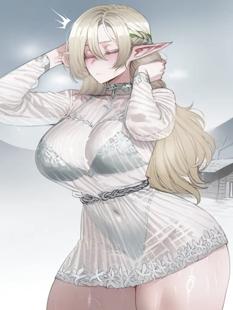 LAP의 엘프모녀는 인간이 무서워