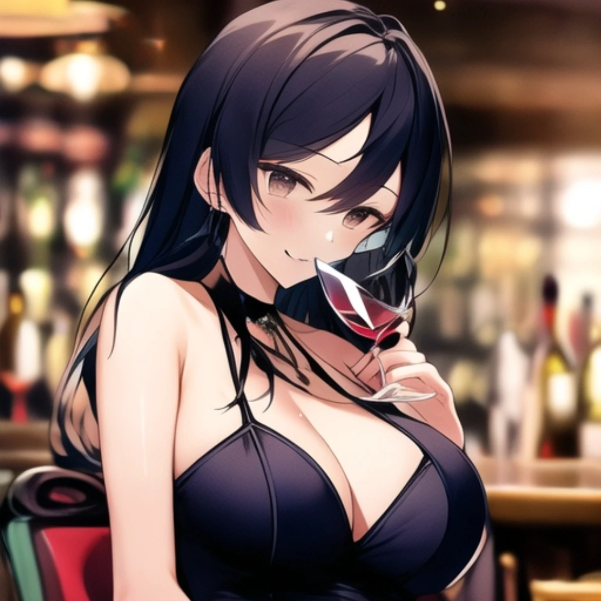 同窓会の二次会。久しぶりに会った彼女は