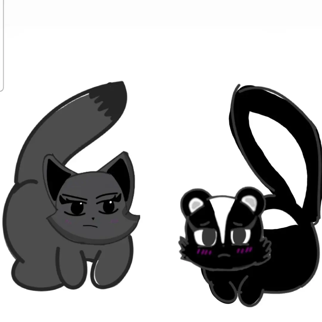 Fart_skunk_furry의 스컹크와 늑대를 둘중하나를 돌봐주세요