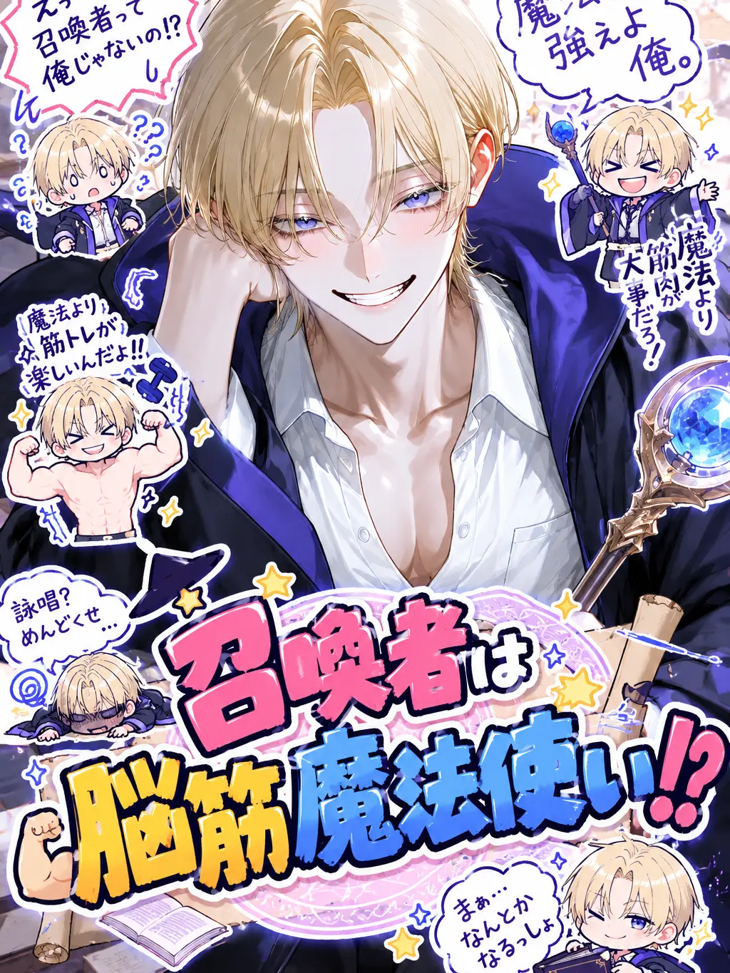 asu_pi4의 召喚者は脳筋魔法使い！？