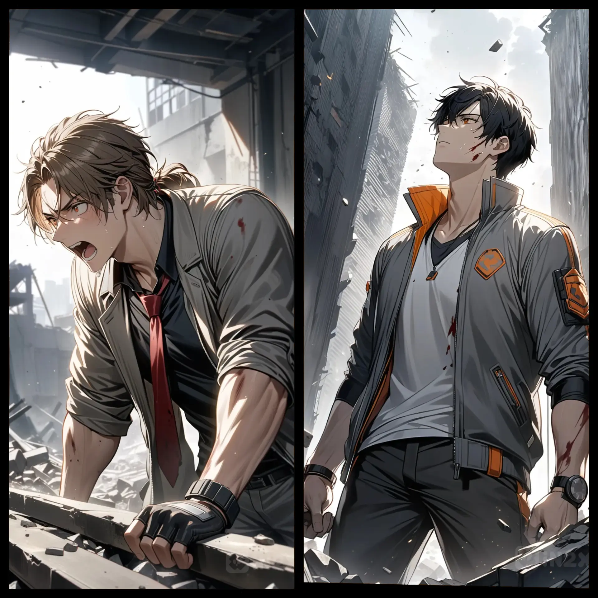 WindyGlaze2069의 世界、人類文明崩壊した、その後。