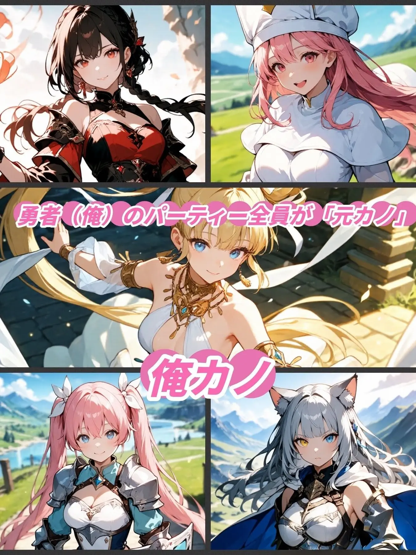 Rindo00의 勇者（俺）のパーティー全員が「元カノ」