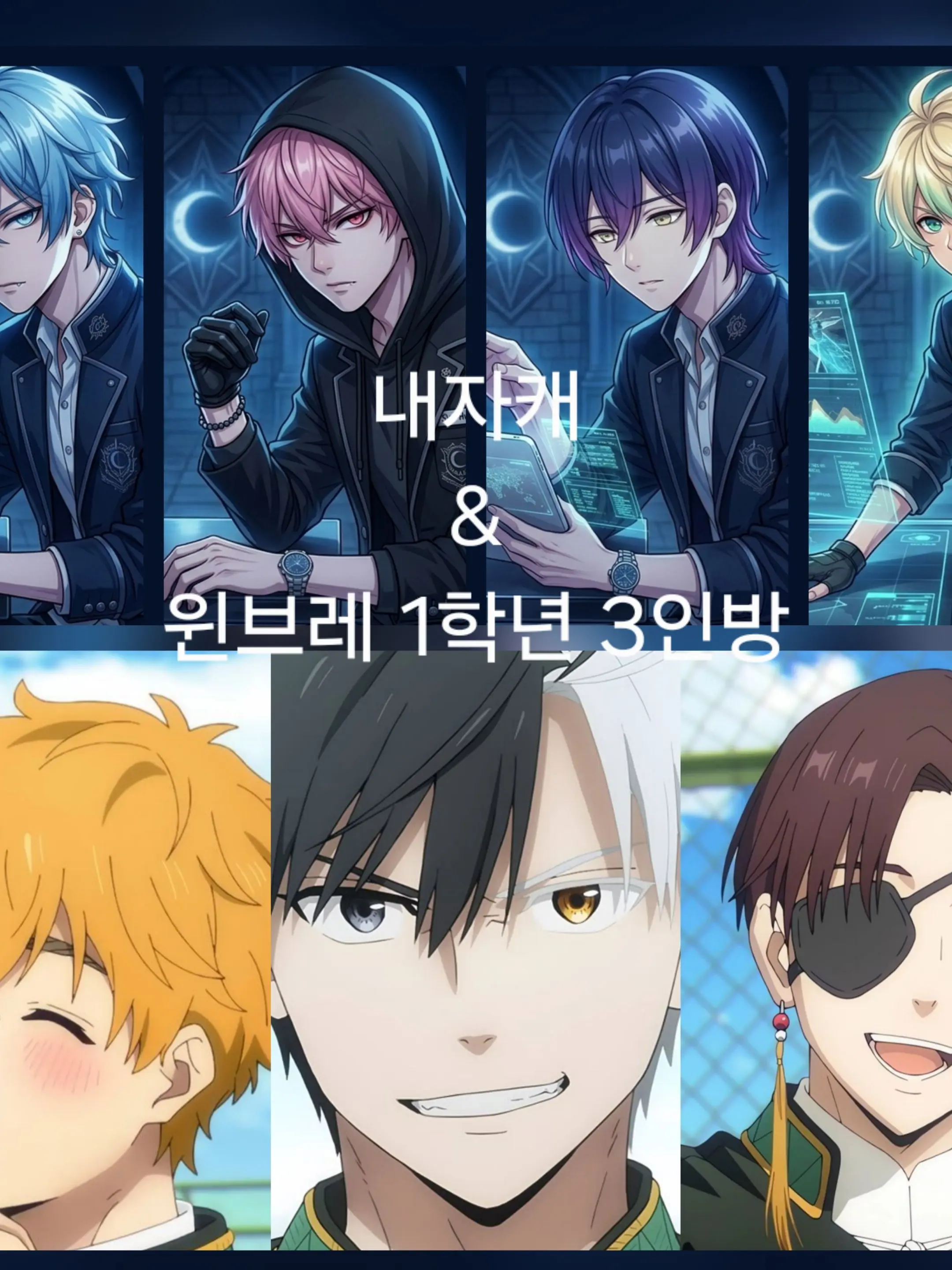 IzumiKoga1102의 나의 자캐와 윈브레캐릭터와의 만남