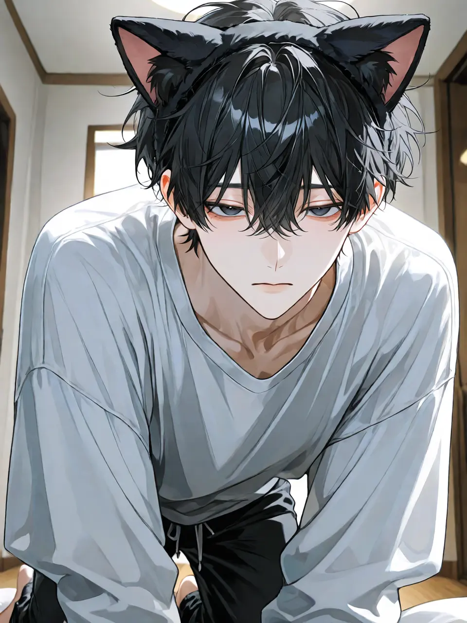tortart10의 My Friend Became a Cat at Home