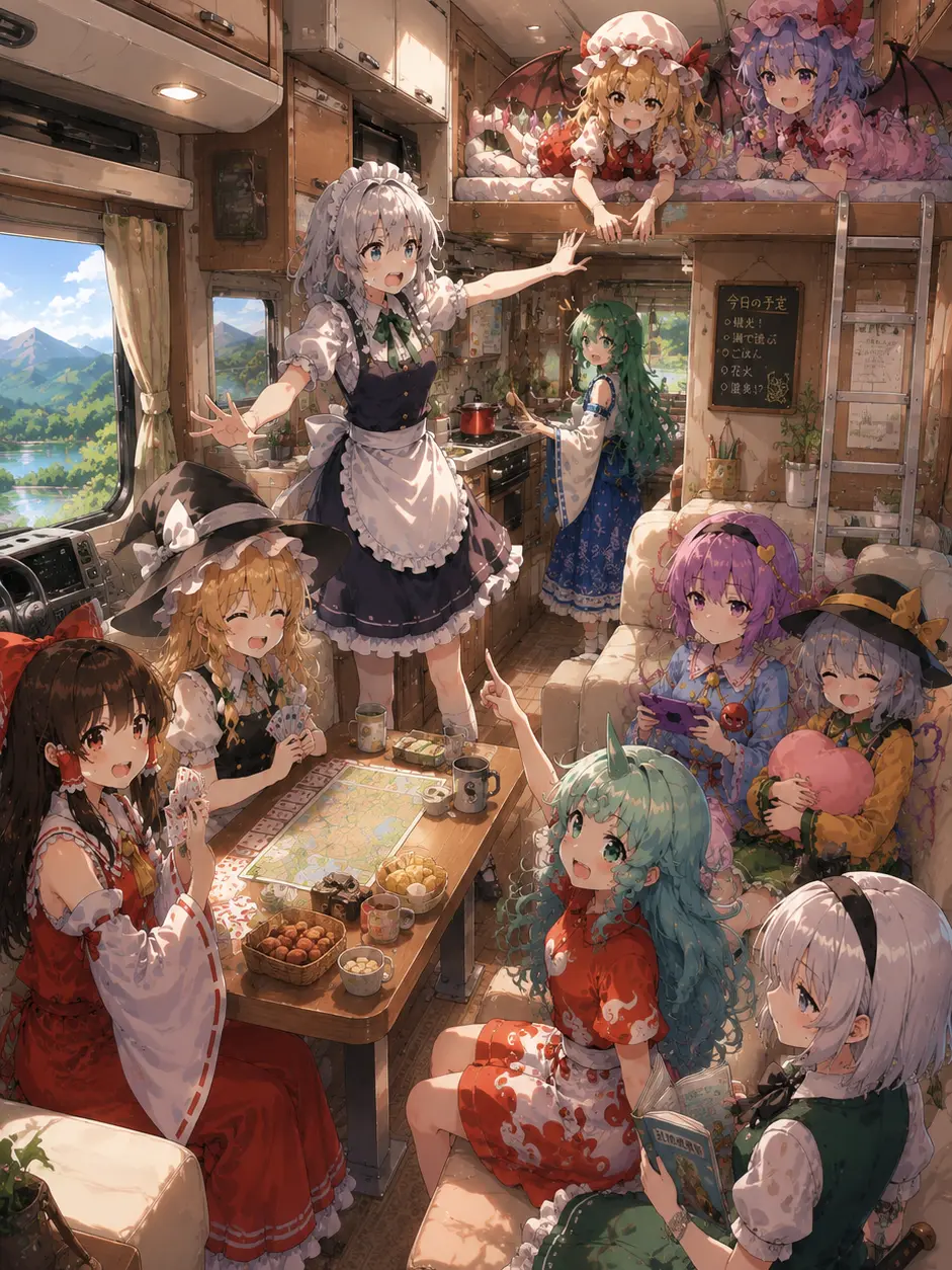 BlackJoke7931의 東方キャラと車中泊！