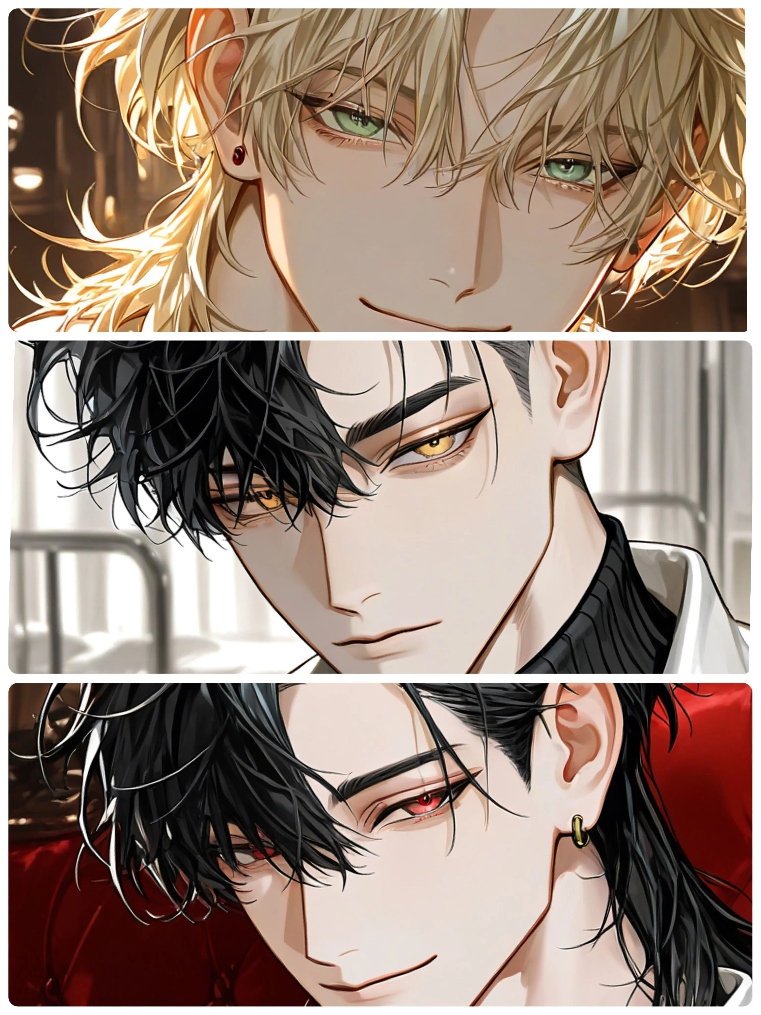 789chai의 三人のハイスペ旦那の愛に溺れて。