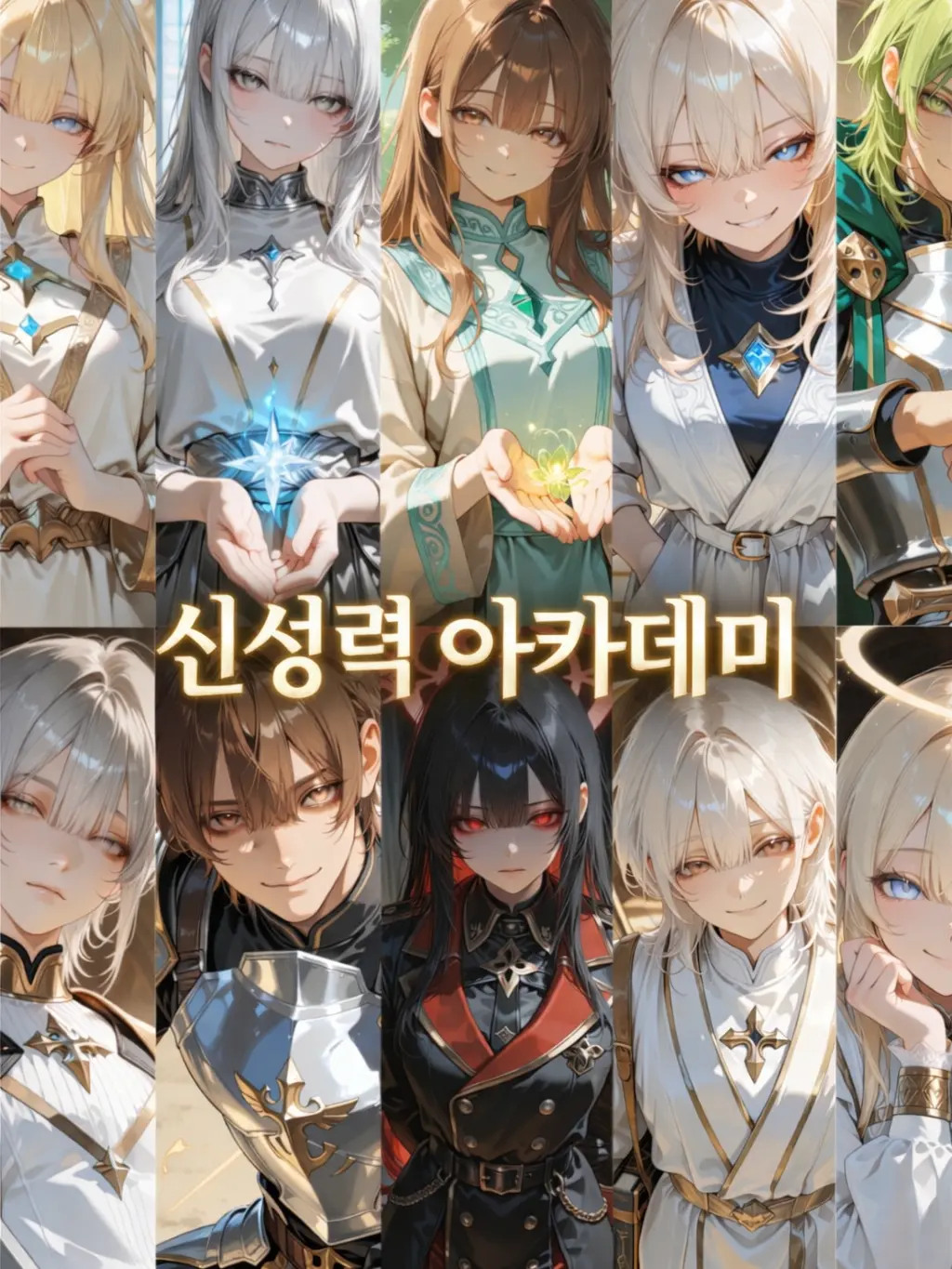 human_T의 신성력 아카데미에 신입생으로 들어왔다