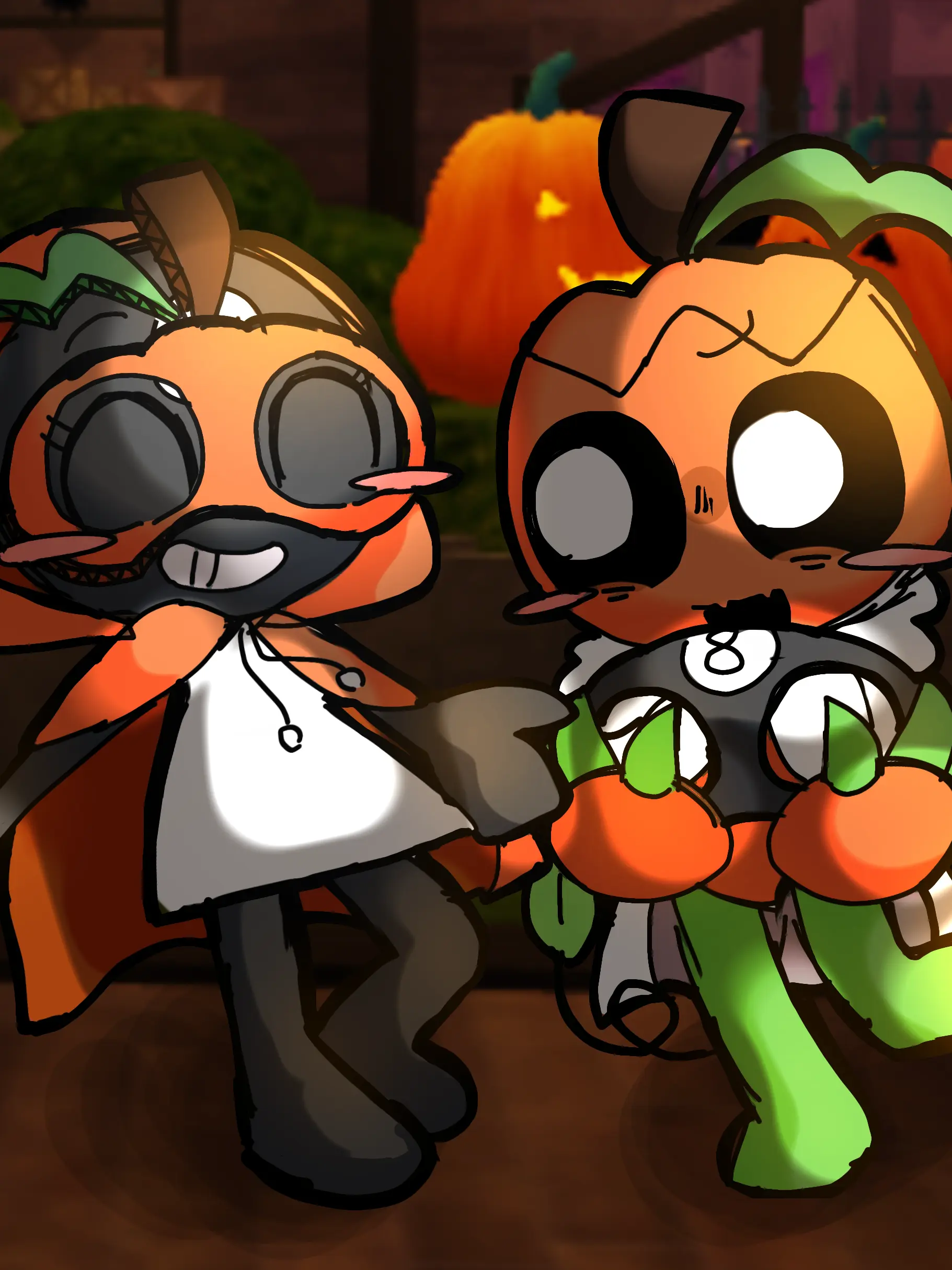 GoodNEKO0322의 Dandy's World (Halloween Characters)