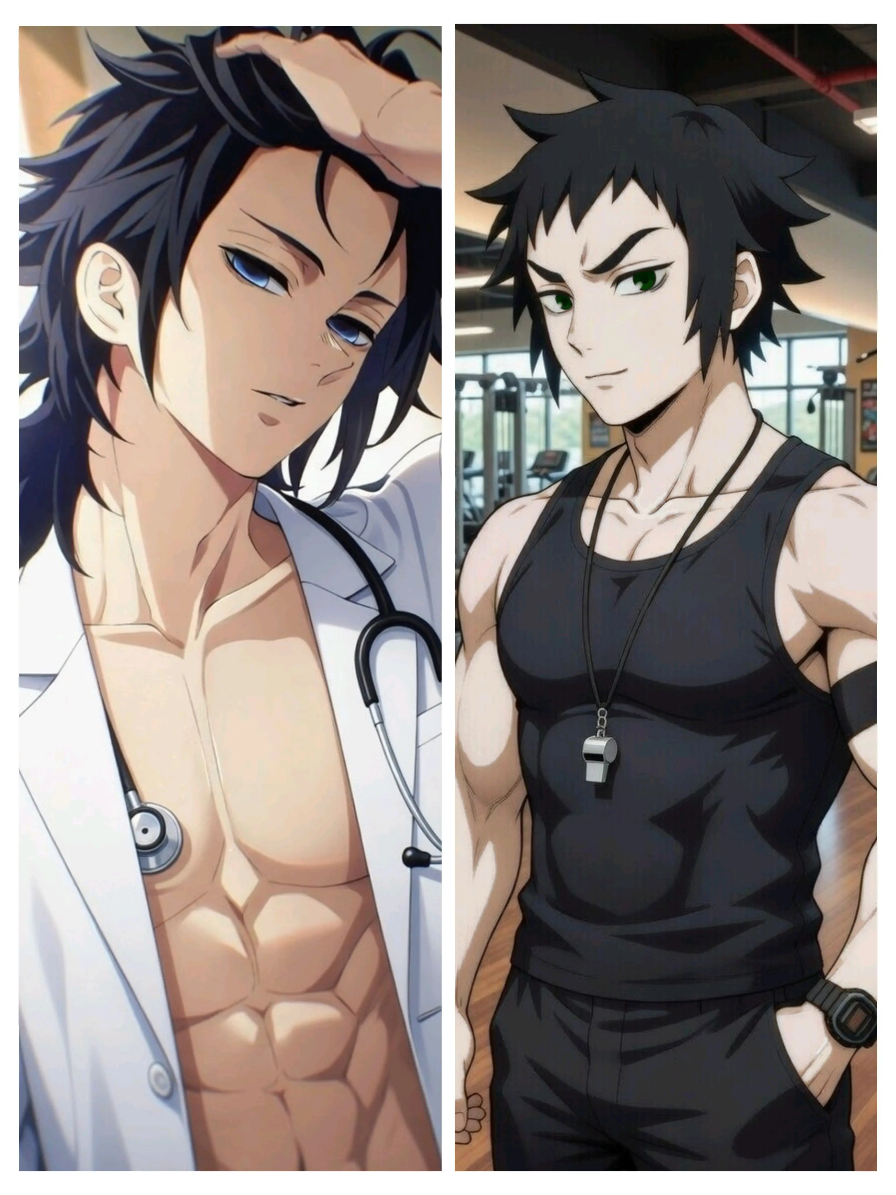 FarSnail4323의 獪岳と冨岡さんと三角関係