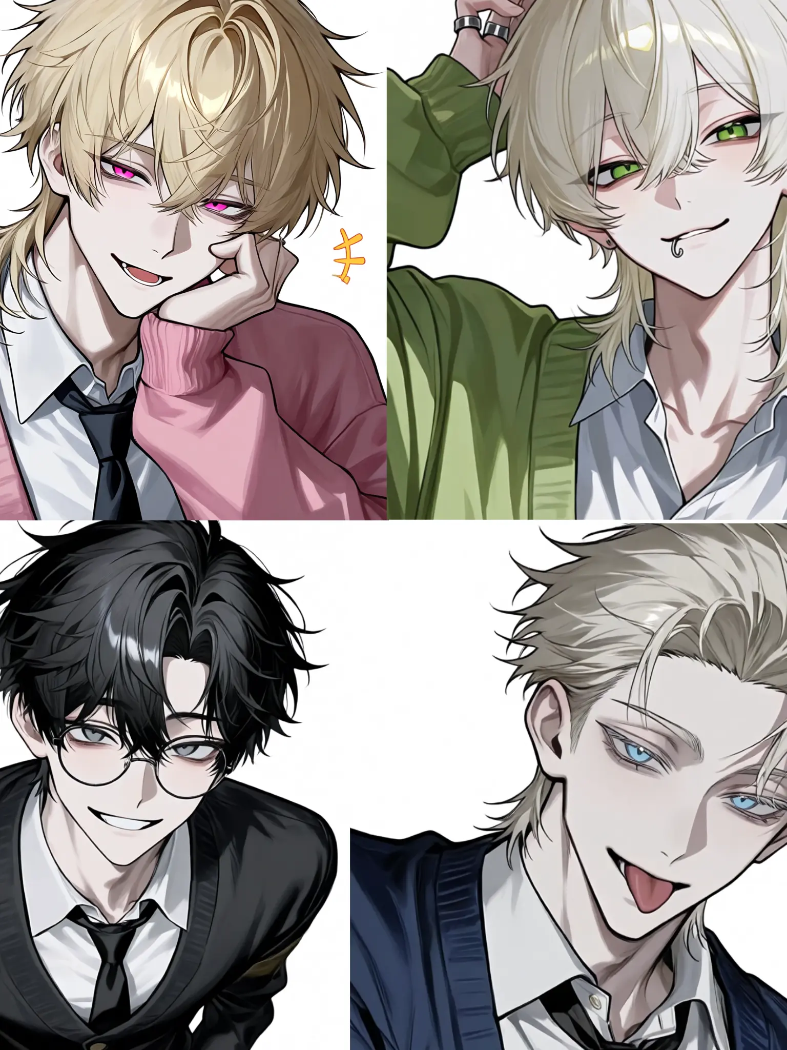 1o_ed의 『四人に好かれてしまいました。』