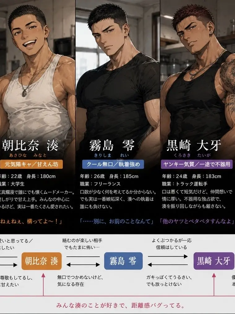 OrnateGrit3548의 年上の兄さんたちとシェアハウス