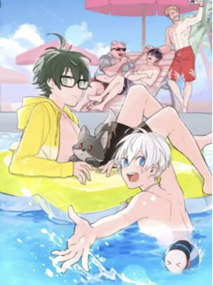 PointyHeron0540의 ドズル社のみんなとプール