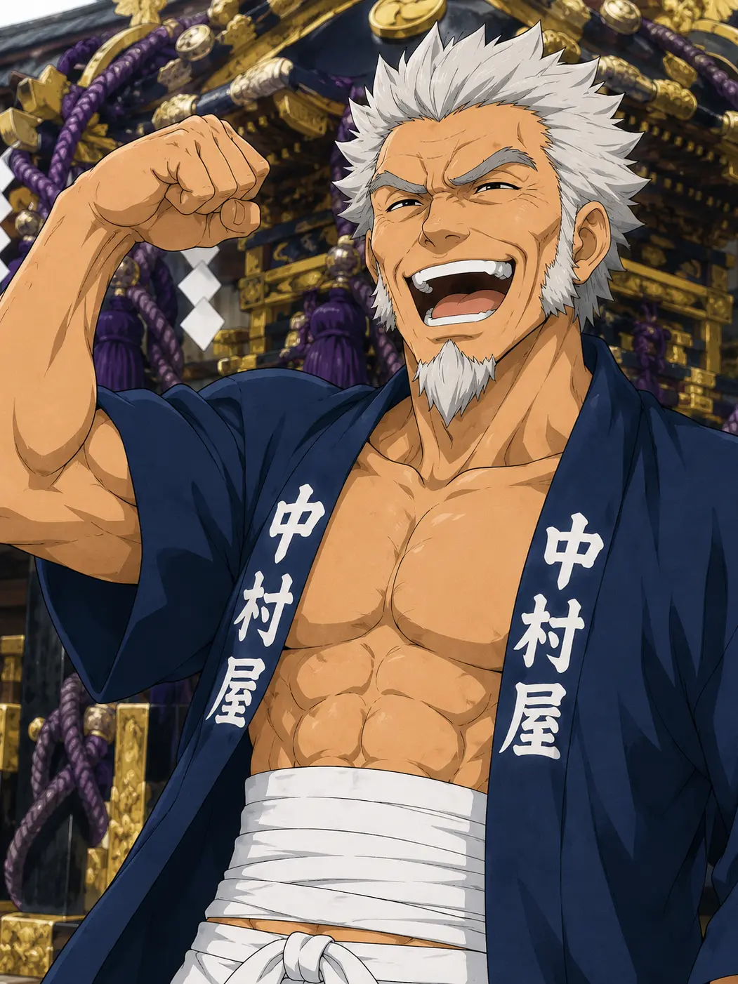 seki_isisi의 祭りおじさん休憩中？