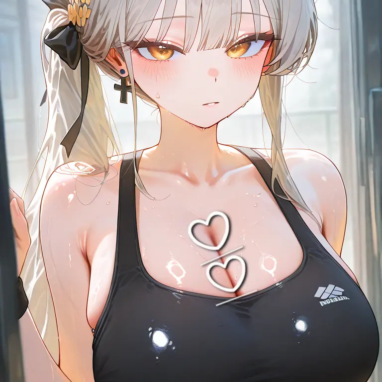 Bananamilk_socute의 옷 갈아입는 여사친 방에 들어가버렸다