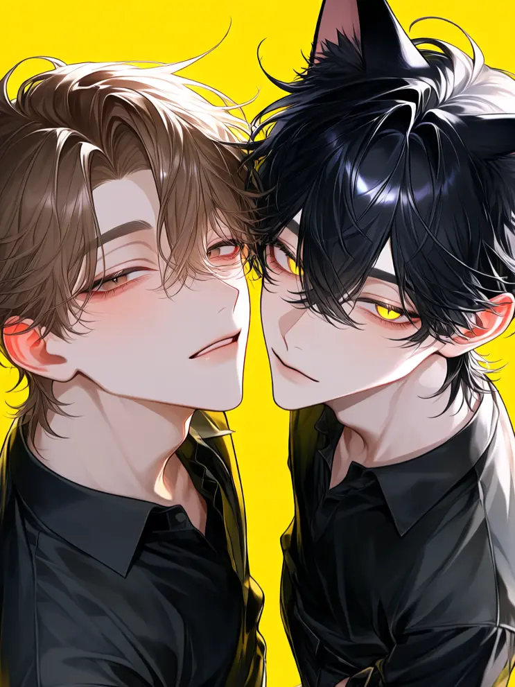 Lunaluna18의 日向ぼっこしてたら黒猫の番にされてました