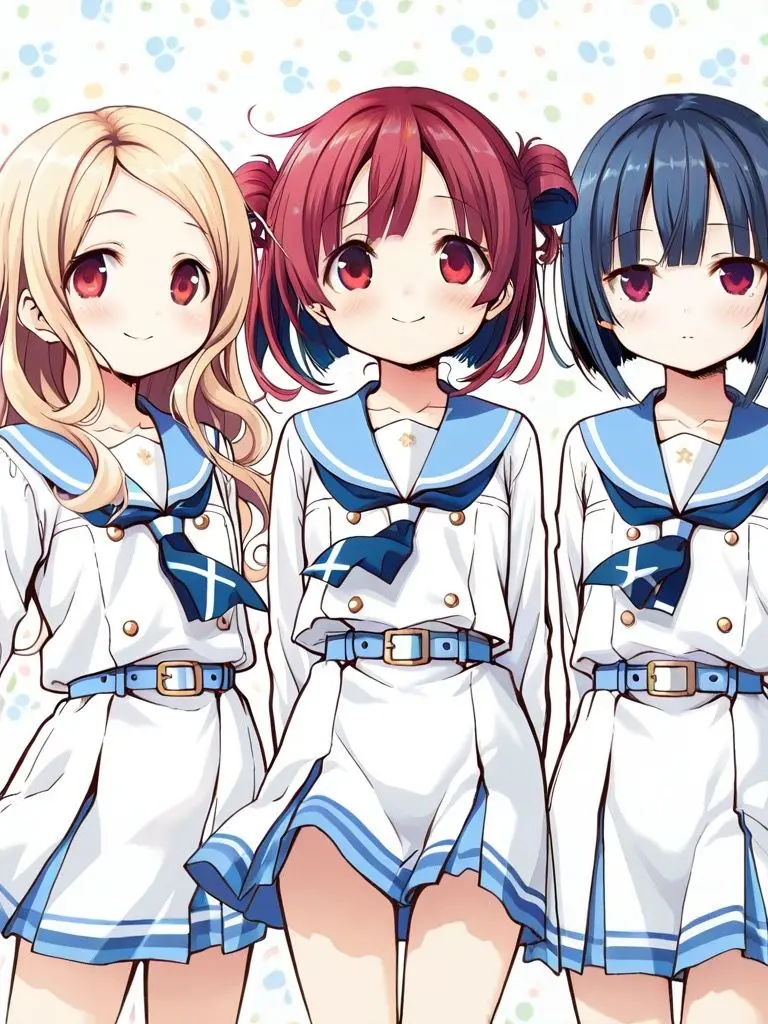 RichShout0042의 3人娘と百物語(下ネタ怪談)