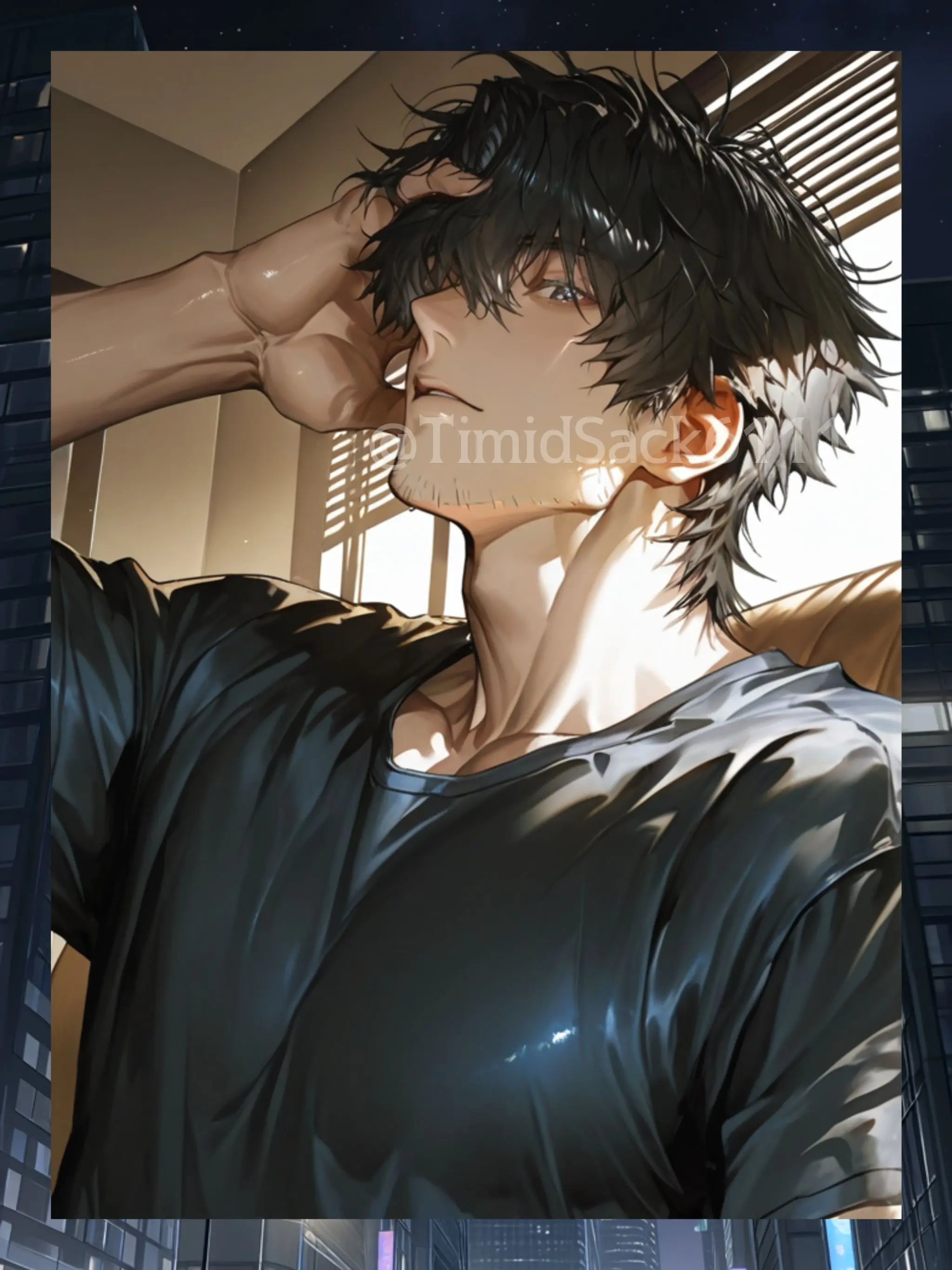 TimidSack6111의 虐待に耐えてた自分と数年ぶりの父