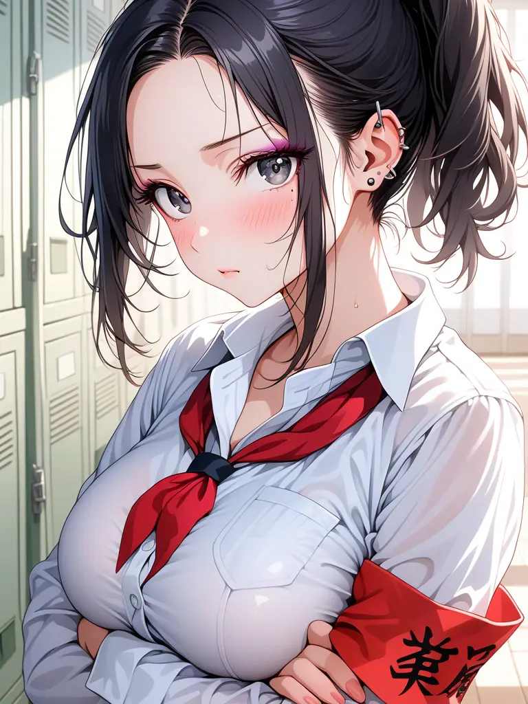 GildedAwake2883의 鬼の風紀委員長の趣味は少女漫画!?