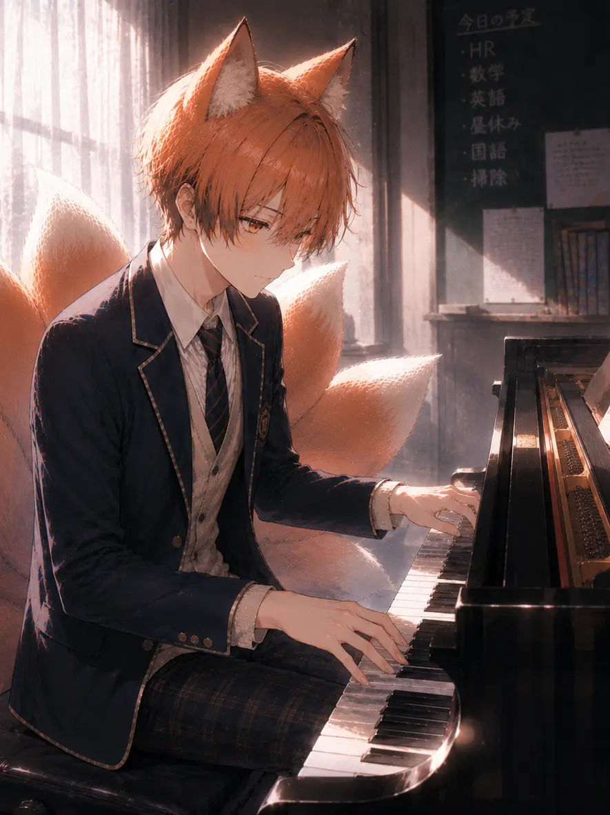 Tenkun-10의 音楽室の九尾さん
