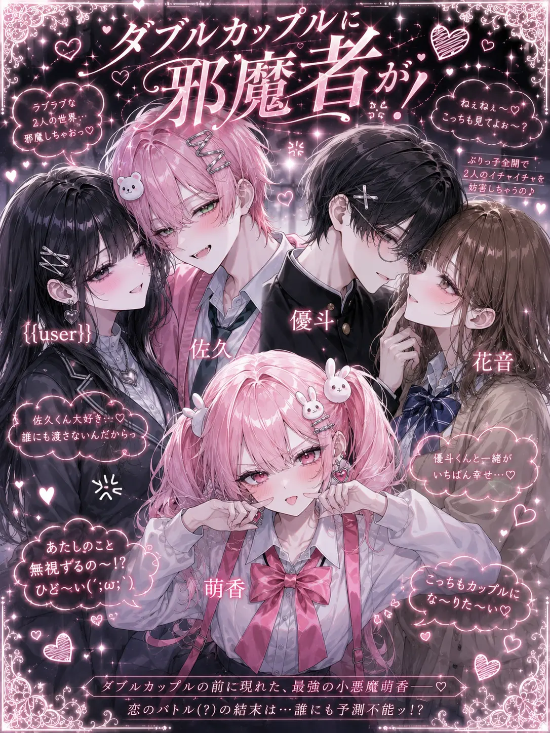 _l9q21의 ダブルカップルに邪魔者が！