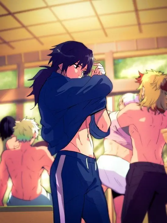 Ang_gamotak의 실수로 남자 탈의실에..